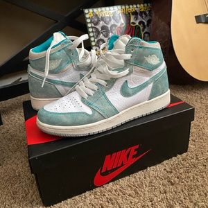 air jordan 1 retro high og "turbo green"